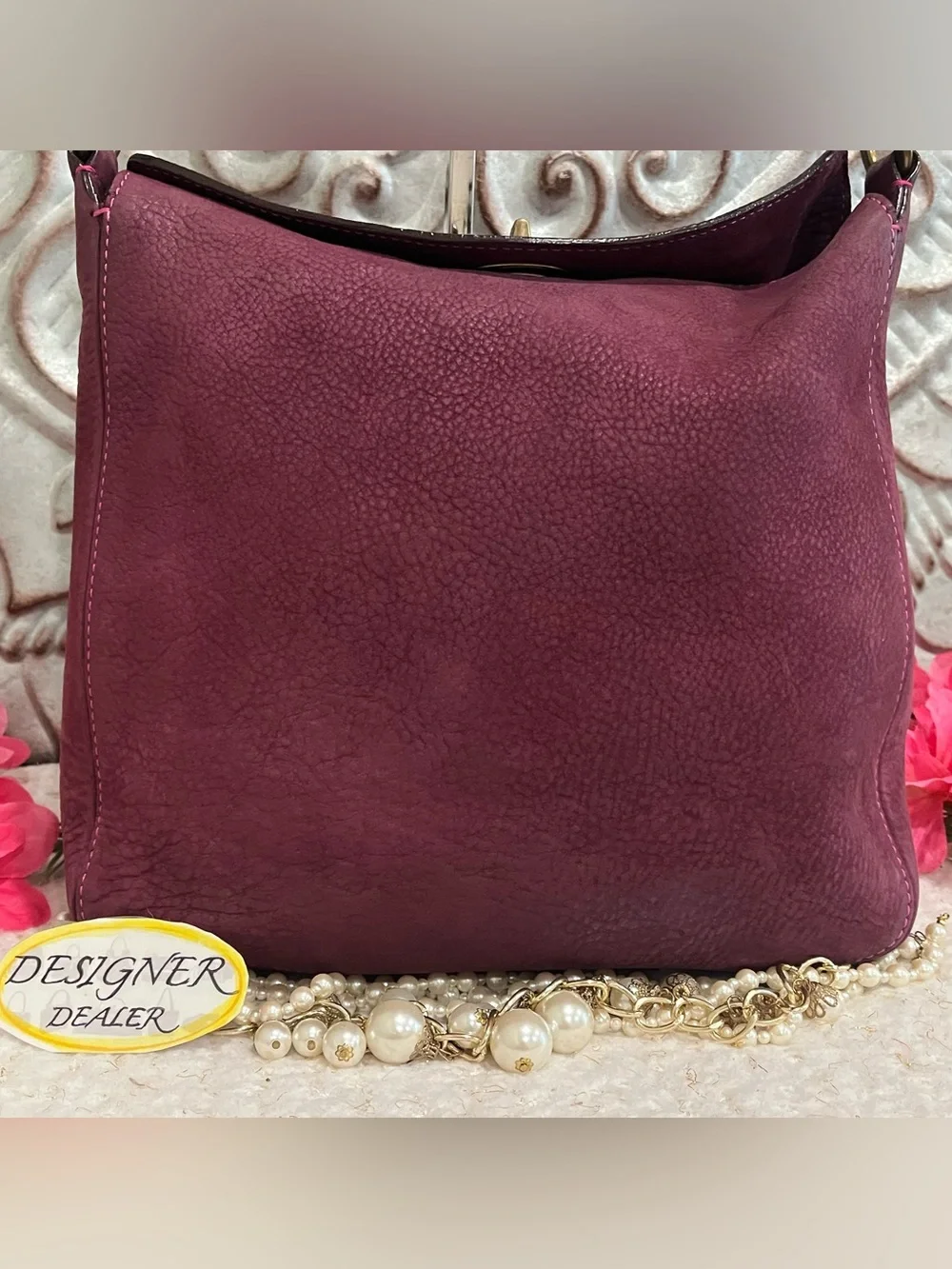 COACH Chelsea Vintage Turnlock Large Hobo Shoulder Bag # 9392 RARE!